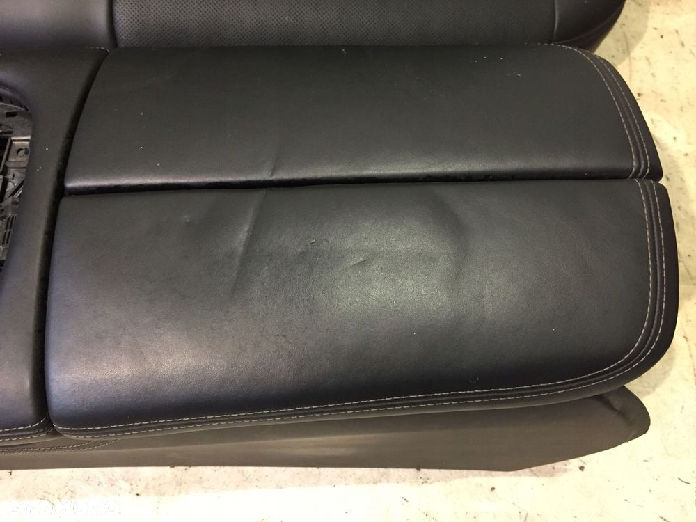 TYLNA KANAPA OPARCIE BMW 7 G11 G12 NAPPA SCHWARZ - 9