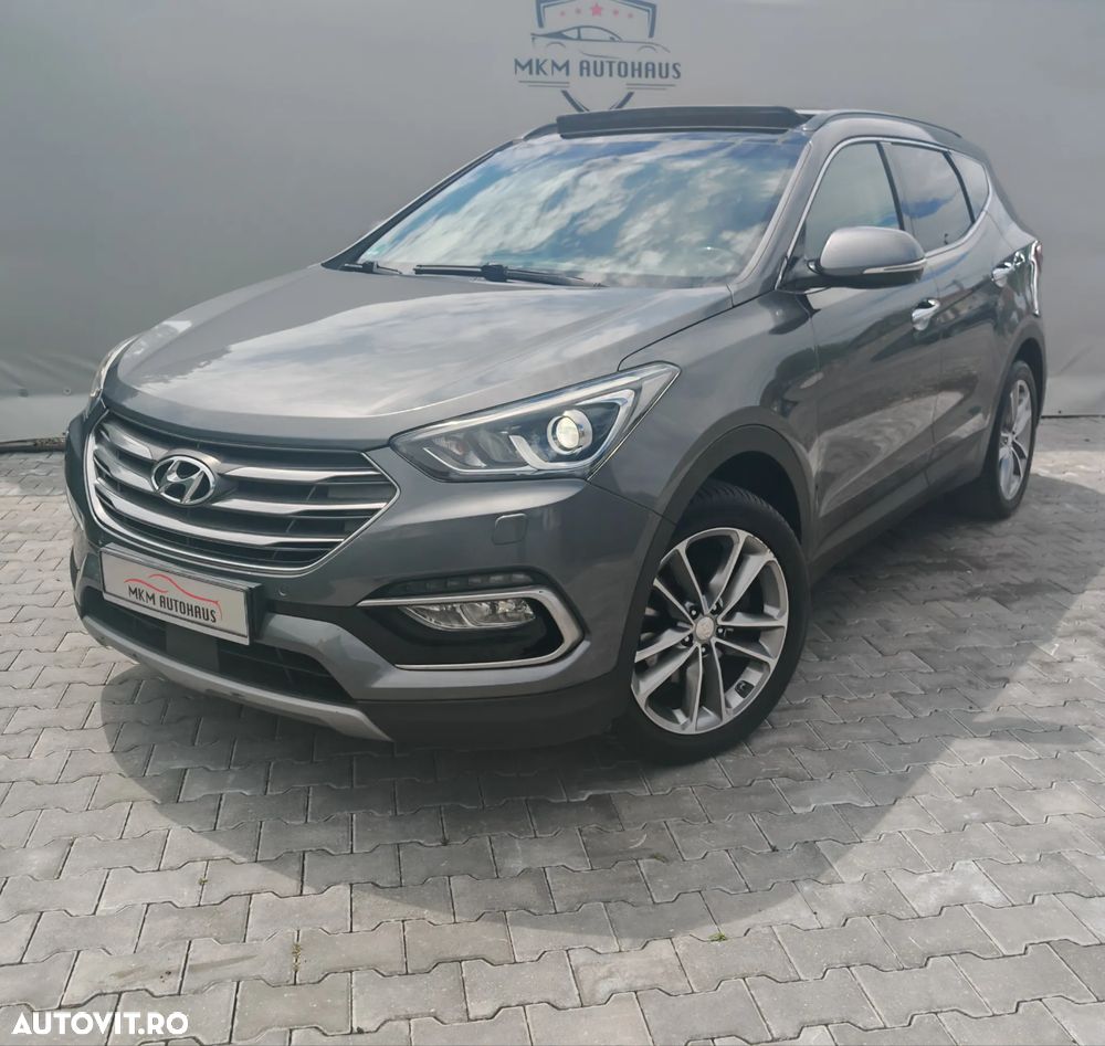 Hyundai Santa Fe blue 2.2 CRDI 4WD Automatik Premium - 4