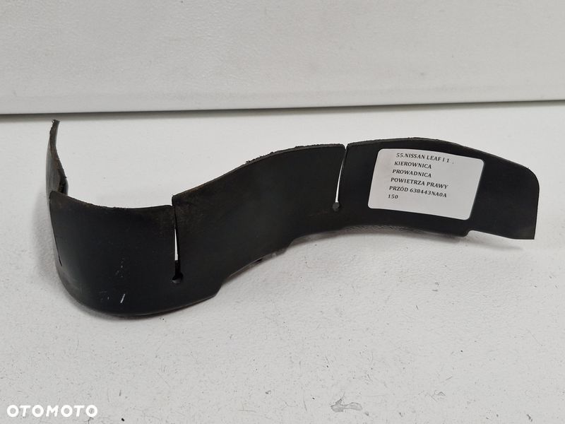 NISSAN LEAF I 1 KIEROWNICA PROWADNICA POWIETRZA PRAWY PRZÓD 638443NA0A - 1