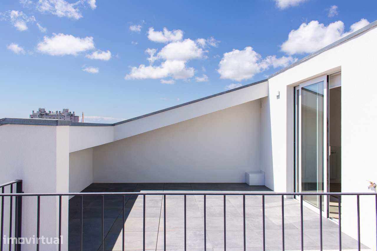 Penthouse: T2 Duplex com Rooftop Terrace - Grande imagem: 4/47
