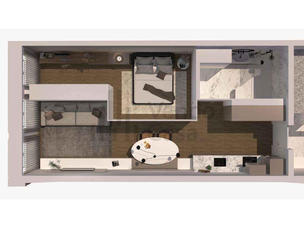 Arrenda-se T1 Mobilado Braga - . Histórico - Grande imagem: 4/25
