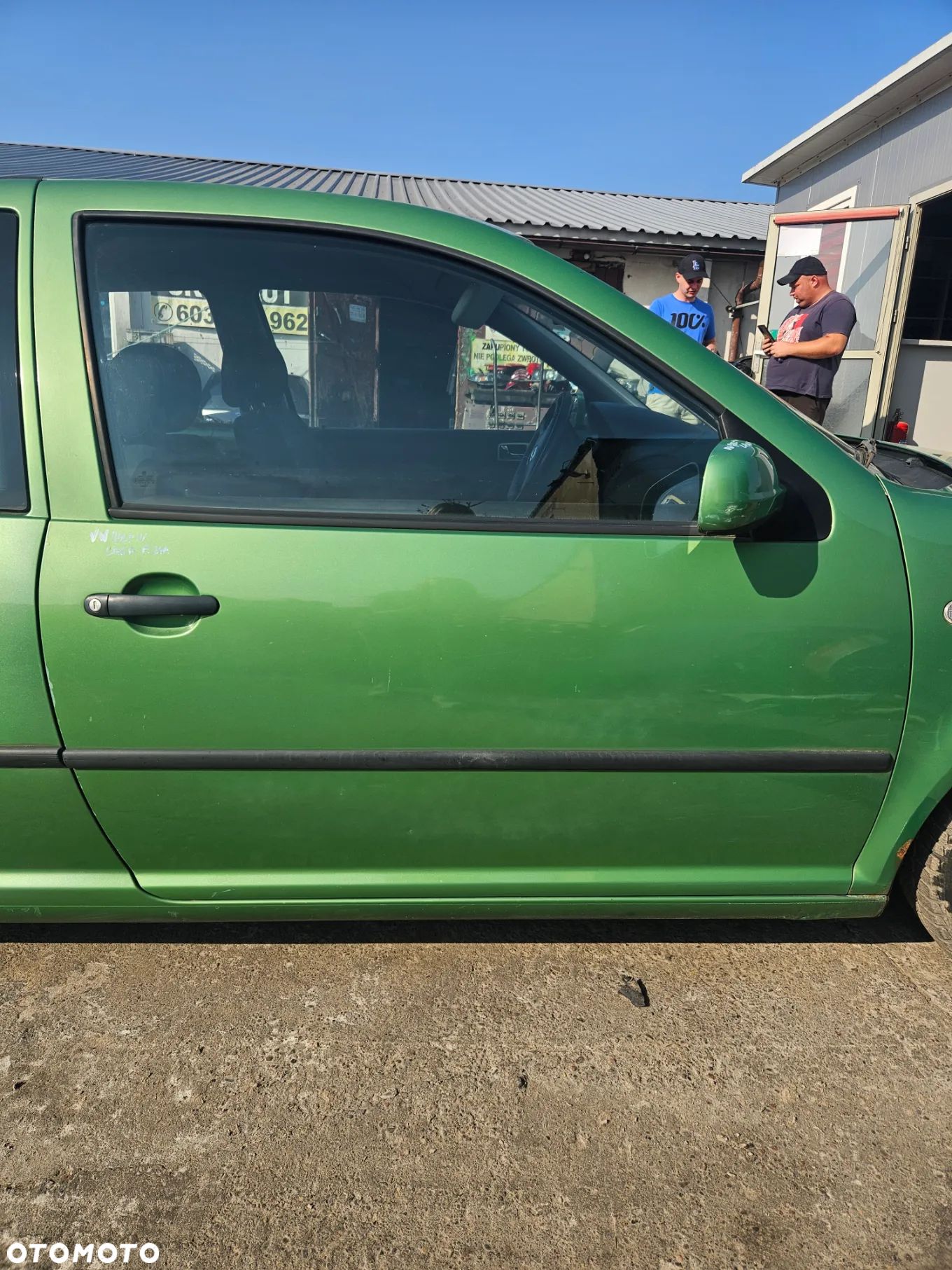VW GOLF IV DRZWI PRAWY PRZÓD PRAWE PRZEDNIE LA6P - 1
