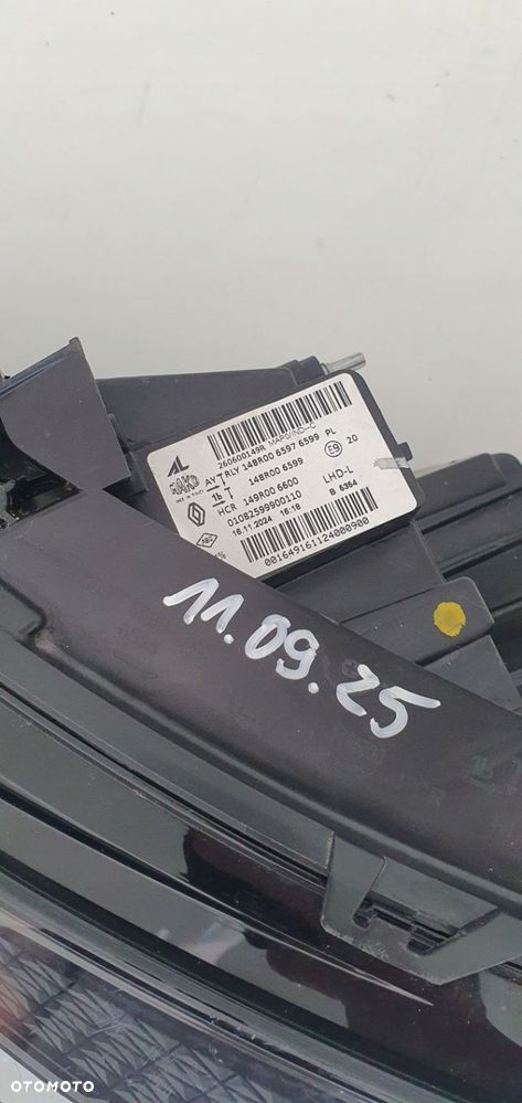 RENAULT CLIO V LIFT LAMPA LEWA PRZÓD PRZEDNIA - 4