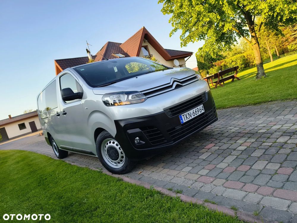 Citroën JUMPY L2H1 Long Klima Elektryka Tempomat Navi 2xDrzwi Boczne Dubel Kabina 6os Brygadówka Pdc - 1