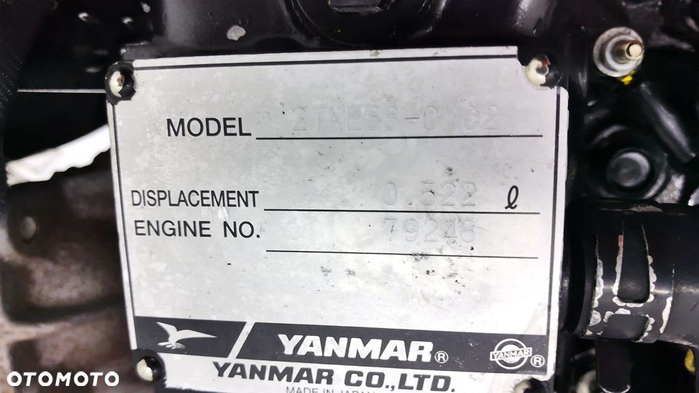 Microcar Silnik Yanmar 2TNE68 2TN66 - 6