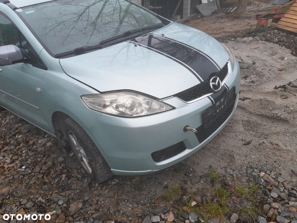 Mazda 5 CR 05-10  Maska zderzak pas atrapa Lampa w kolor - 2