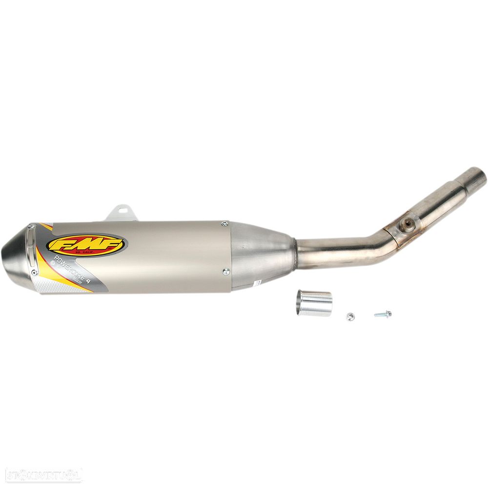 ponteira de escape fmf powercore 4 slip-on muffler aluminum yamaha wr / yz 250 - 1