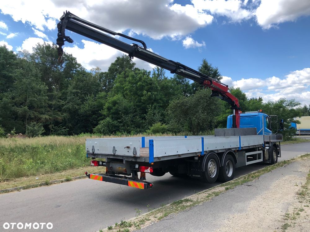 Scania P 280  HDS HMF 1720 K 3  DL. 8.2m do przewozu długich ładunków - 3