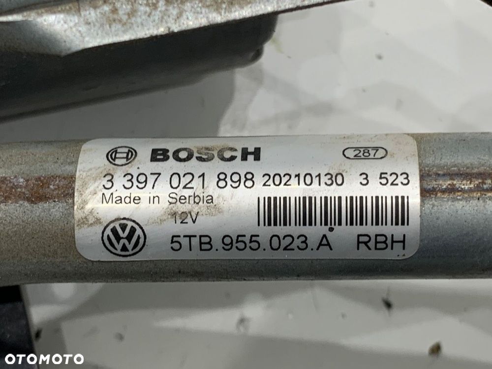 MECHANIZM WYCIERACZEK PRZÓD  VW TOURAN (5T1) 2015 - 2022 1.5 TSI 110 kW [150 KM] benzyna 2018 - - 6