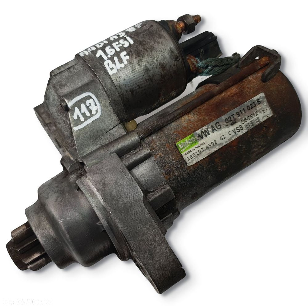 ROZRUSZNIK Audi A3 8P VW Golf V 1.6 FSI Valeo 02T911023S D6GS12 - 1