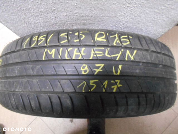 Opona pojedyńcza 195/55r16 michelin primacy 3 6,5mm lato