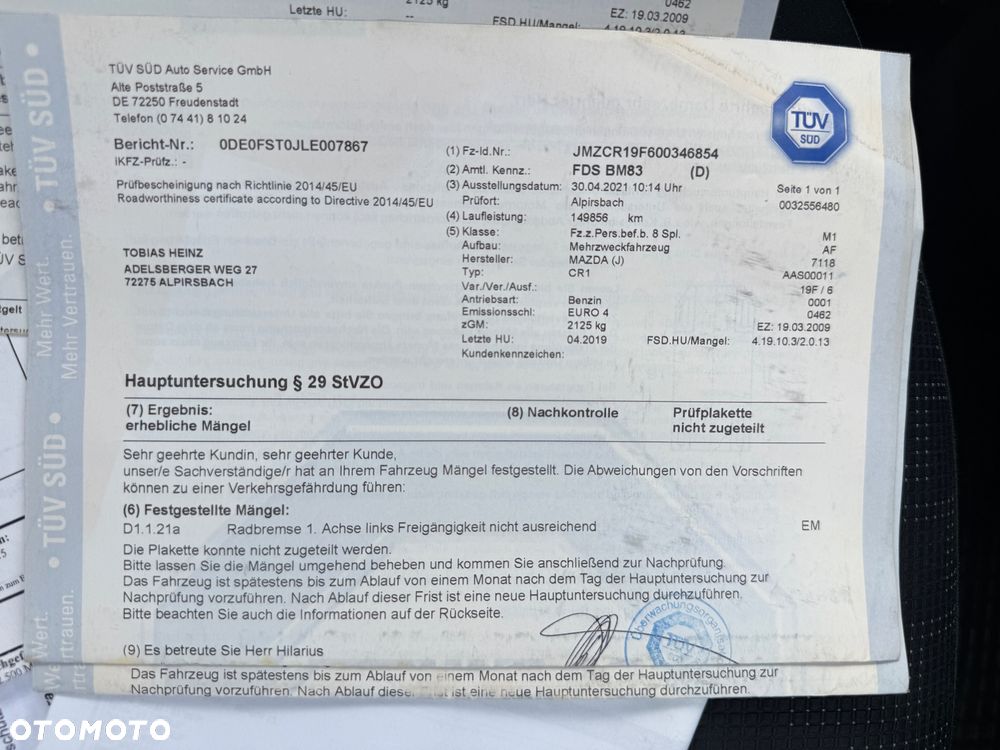 Mazda 5 2.0 Exclusive + - 23