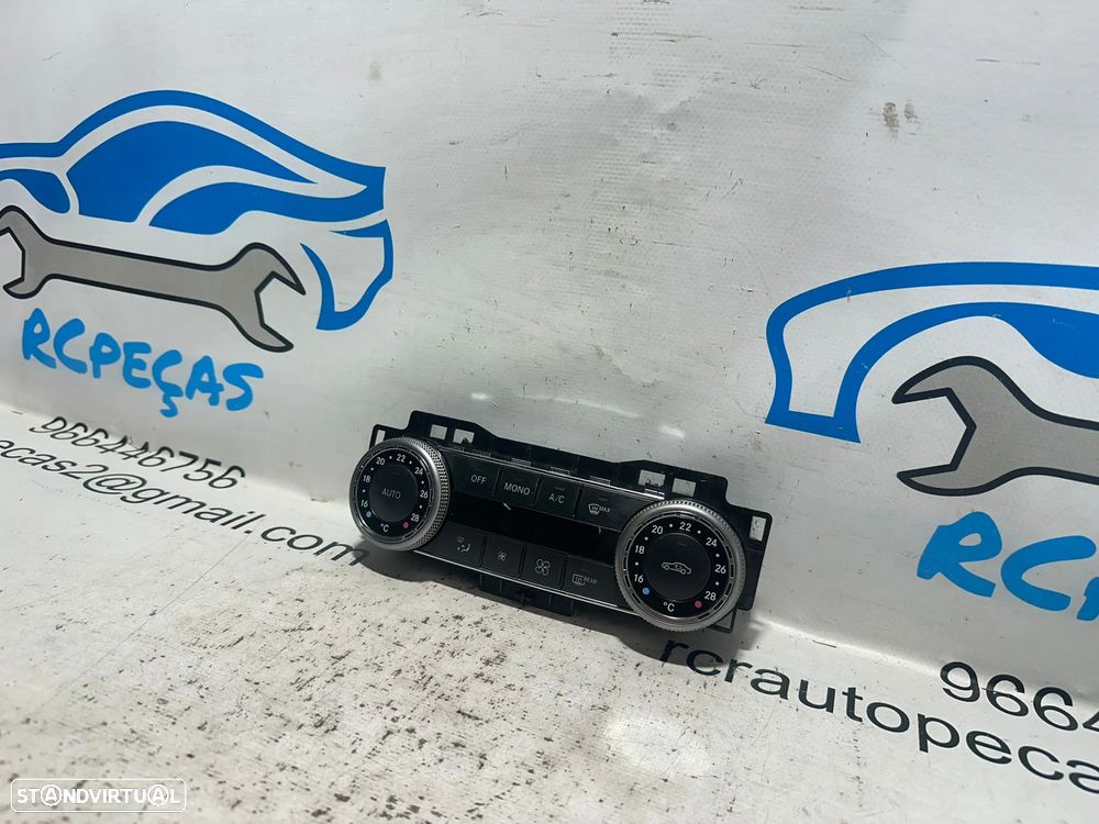 .Display Sofagem Climatronic Digital AC Ar Condicionado Mercedes Benz Classe C W204 A2048305790 2008 - 2015 - 4