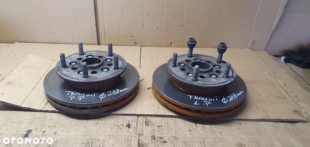 Piasta tarcza przód przednia prawa lewa Ford Transit Custom MK8 Lift 2.0 TDCI - 4