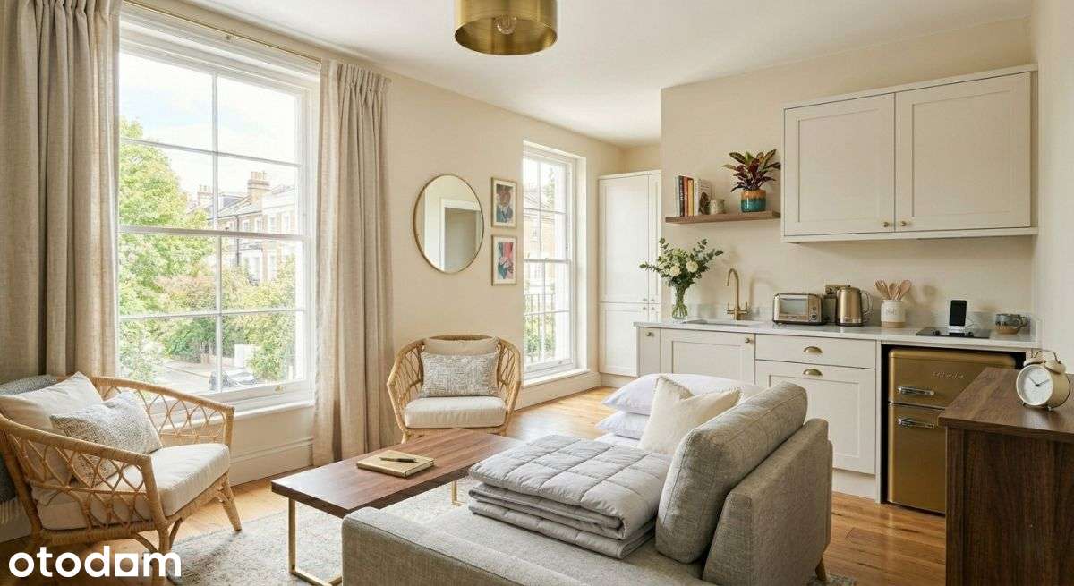 26 m² + sauna + centrum = Wysokie Roi