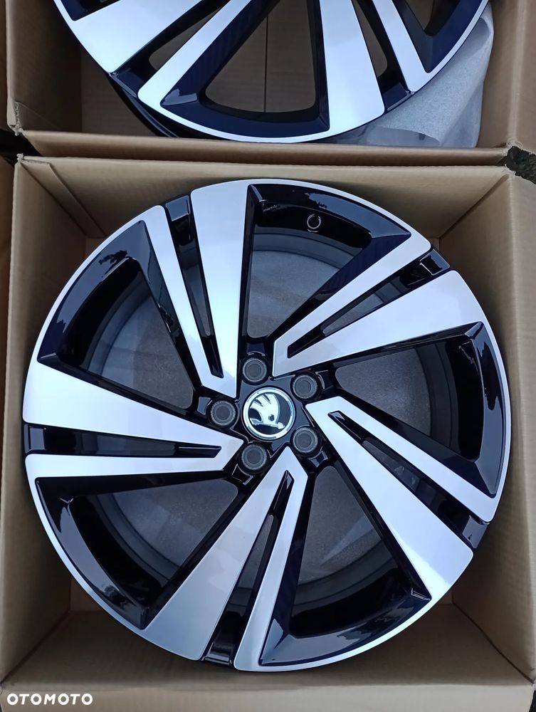 NOWE FELGI ALUMINIOWE 5x100 R18 7J ET39 SKODA FABIA KAMIQ RAPID SCALA - 7
