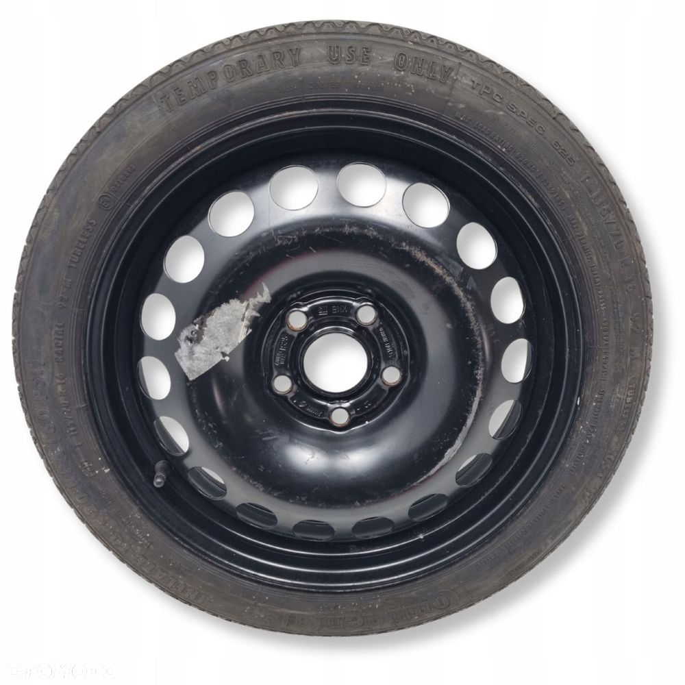 KOŁO DOJAZDOWE Opel Astra J Zafira C dojazdówka 115/70 R16 5x105 2160140 - 1