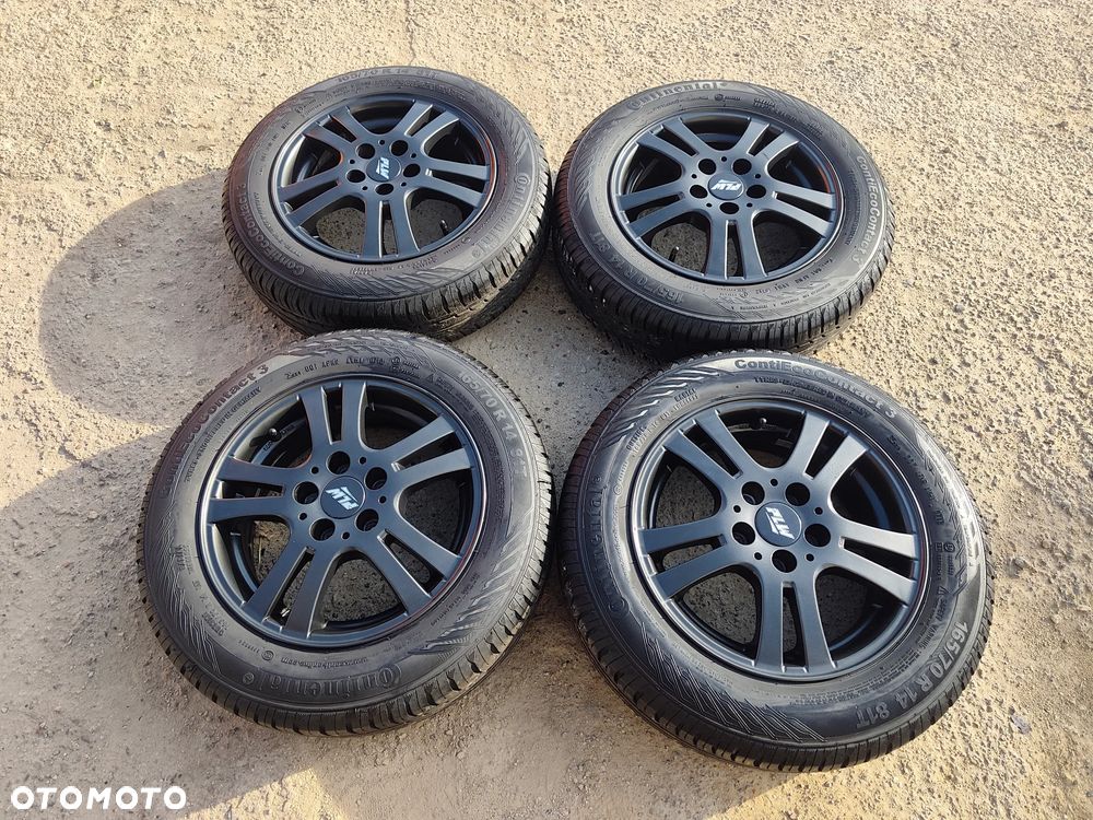 5x100 Felgi Aluminiowe Alufelgi 14 Koła Letnie Lato SKODA FABIA PRAKTIK ROOMSTER RAPID SEAT IBIZA CORDOBA TOLEDO IV 4 VW FOX POLO Legnica ALU-RAD 165/70 6,5mm - 1