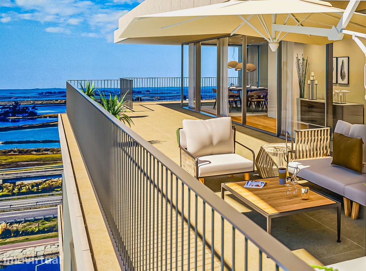 Apartamento T3 com duas suíte e duas varanda, Luxo, Barrocas, Aveiro - Grande imagem: 4/21