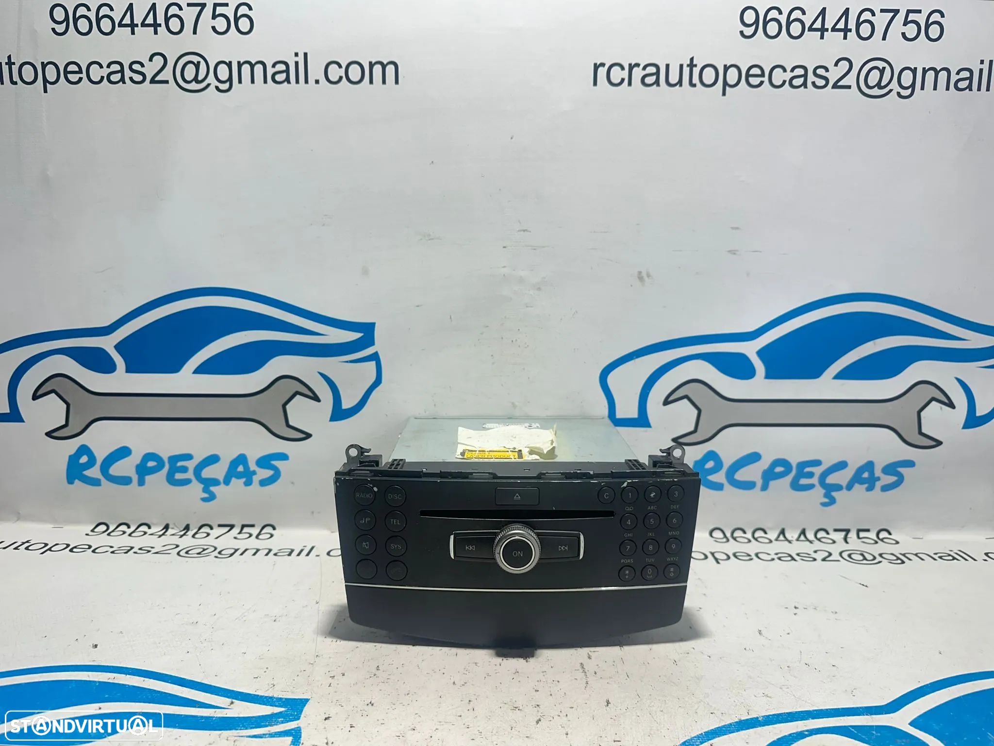 .Display Radio Comando Telefone CD Original Mercedes Benz NTG 4 - 1