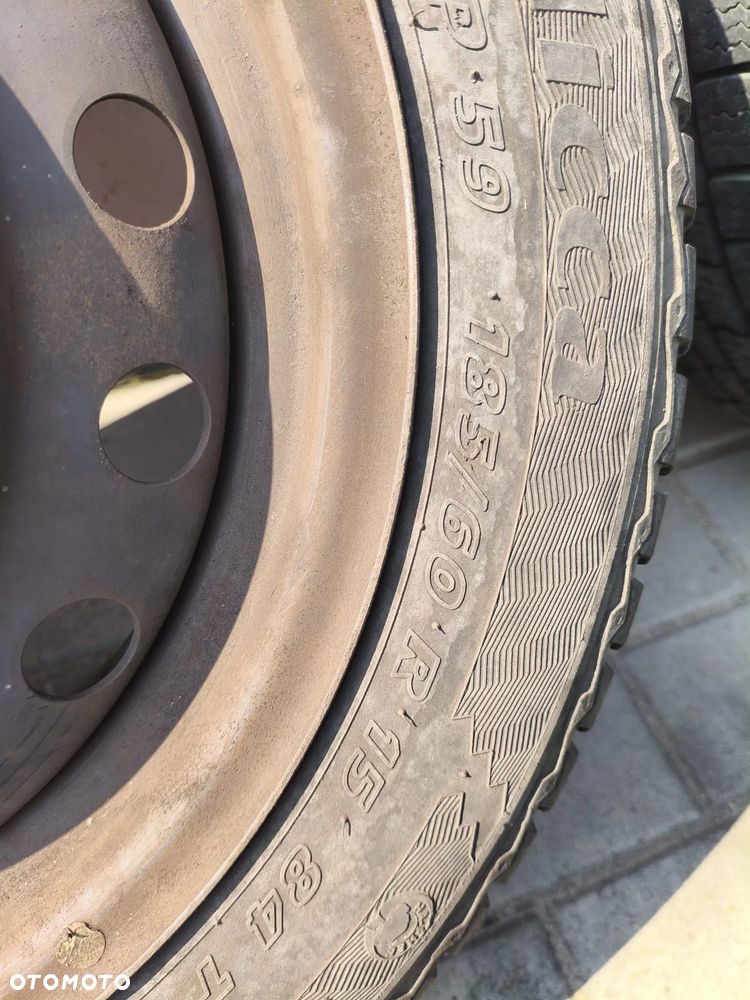 Sprzedam felgi stalowe 15" z oponami zimowymi matador 185/60 r15  do hyundai/kia - 10