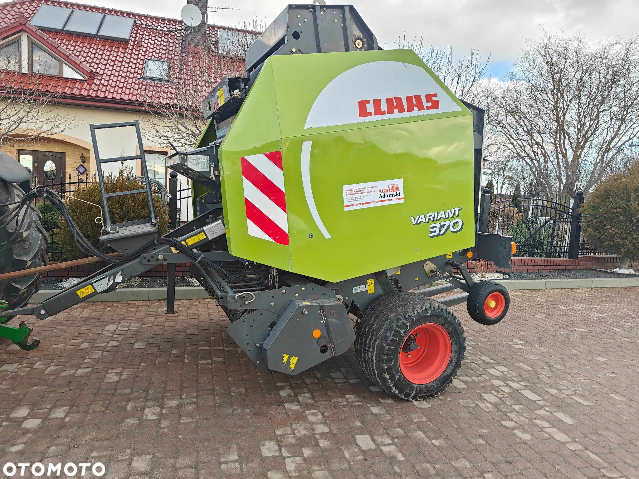 Claas Variant 370, 2009rok - 2