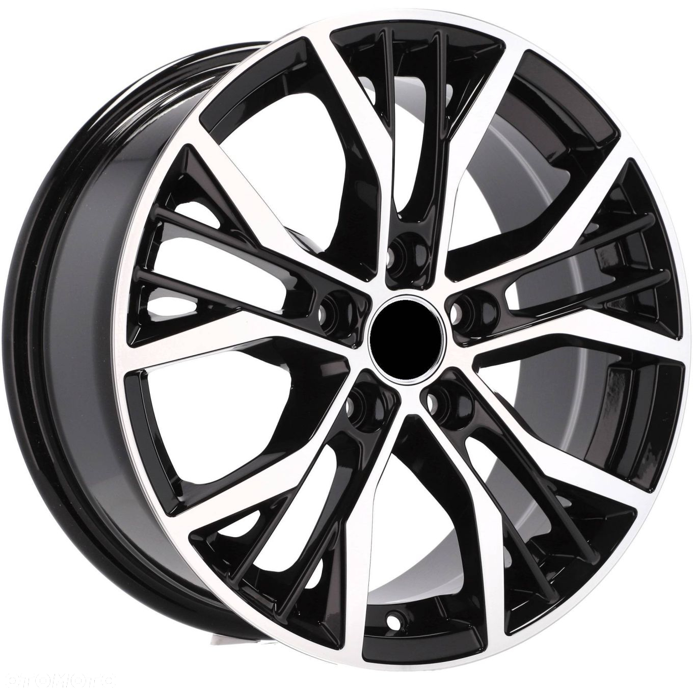 4x Felgi 16 m.in. do VW Passat CC Golf 5 6 7 V VI VII T-ROC - BK713 - 2