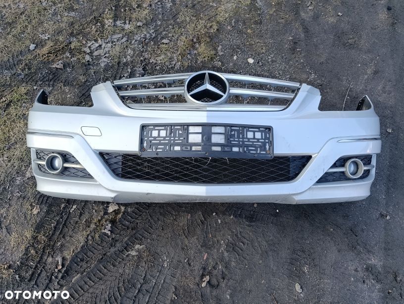 ZDERZAK PRZEDNI PRZÓD KOMPLETNY MERCEDES W245 SREBRNY - 2