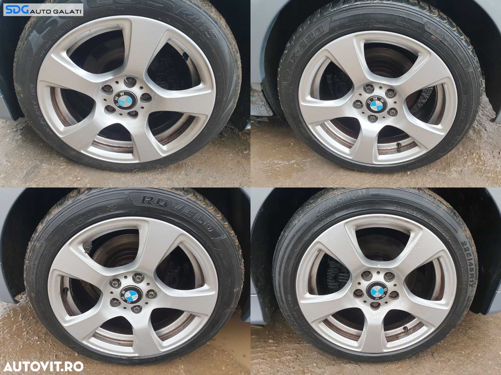 Set 4 Jante Aliaj 225 45 17 R17 5x120 BMW Seria 5 E60 E61 2003 - 2010 Cod ja17sdgbbe902 - 1