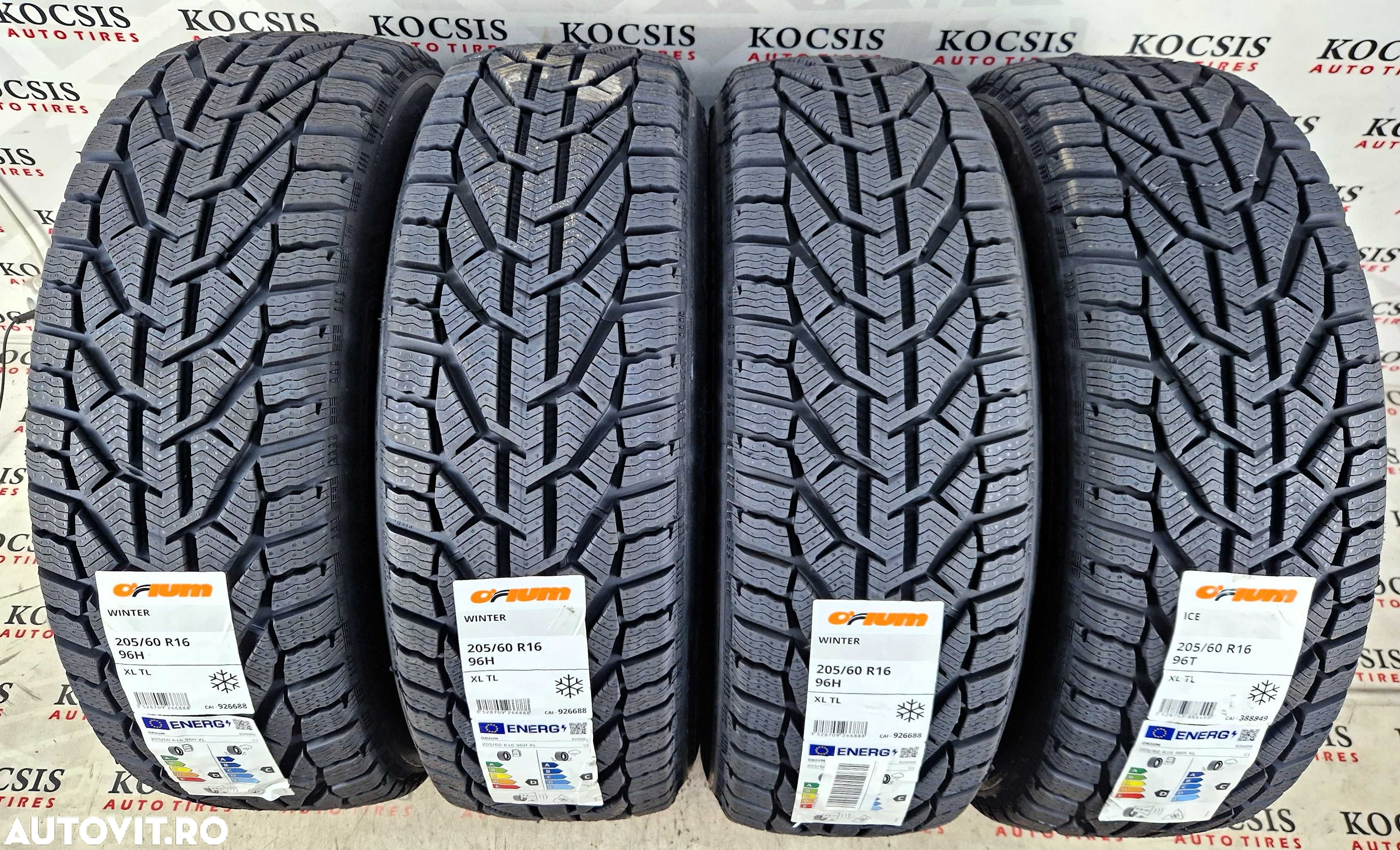 Anvelope noi iarna m+s 205 60 16 Orium ( by Michelin ) - 4