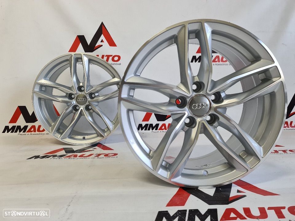 Jantes Audi RS6 Machined Silver 17 - 6