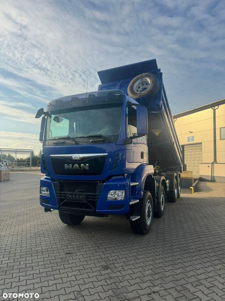 MAN MAN TGS E6 / 8x6 / 2014 / WYWROTKA / ZABUDOWA VS MONT - 9