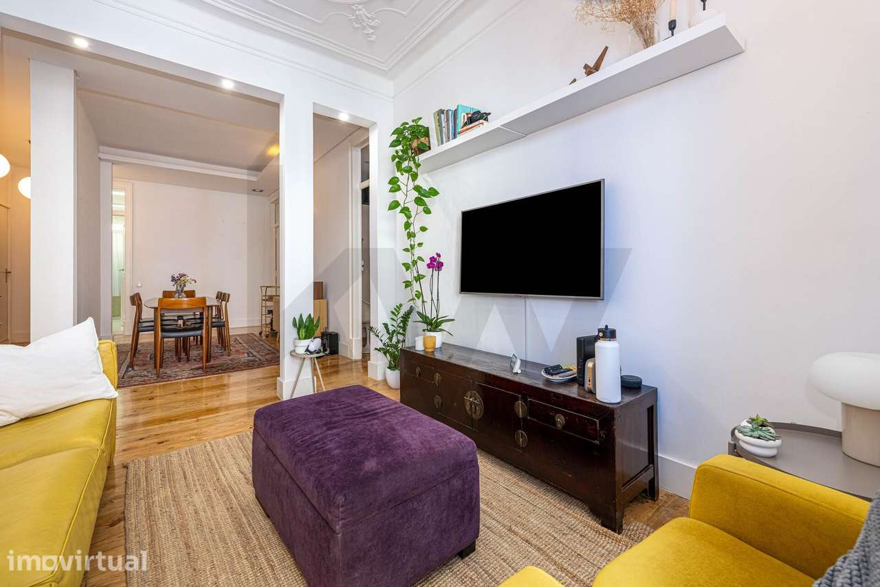 Apartamento T2 com 109m2 de Área Bruta Privativa em Lisboa – Entre o S - Grande imagem: 4/32