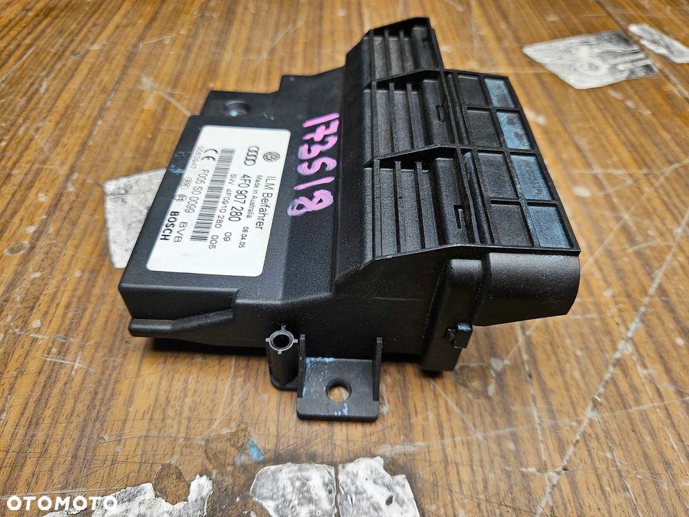 Moduł Sterownik 4F0907280 4F0910280 Komputer ILM Zasilania Pradu Sieci Mocy Audi A6 C6 - 5