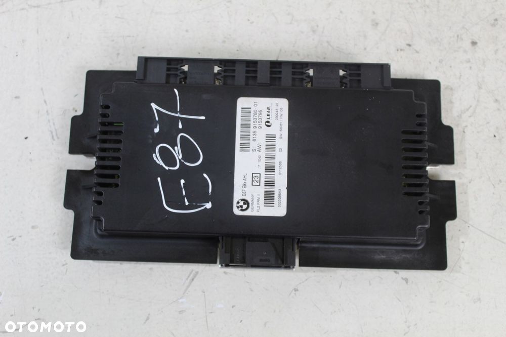 MODUŁ STEROWNIK ŚWIATEŁ BMW E87 9153780