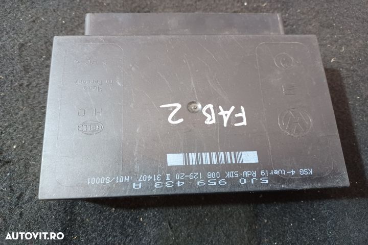 Calculator confort 5J0959433A 5J0959433A Skoda Fabia 5J [facelift] [2 - 4