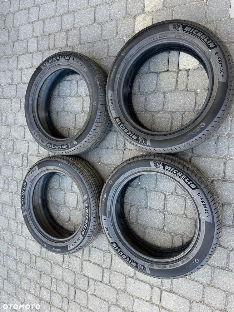 Komplet NOWYCH opon Michelin e-PRIMACY 195/60R18 - 8