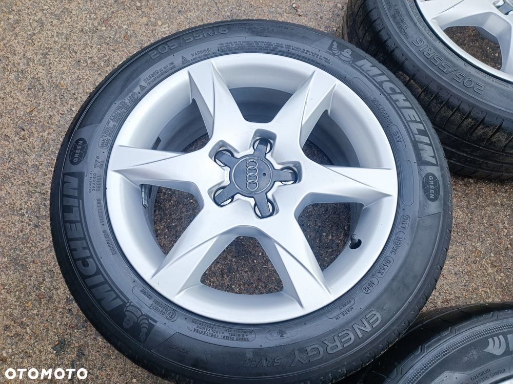 5x112 Felgi Aluminiowe Alufelgi 16 Koła Lato Letnie AUDI 4F0 Q2 Q3 A4 B5 B6 B7 A6 C5 C6 TT A3 8P 8V 5mm Legnica ALU-RAD 205/55 - 4