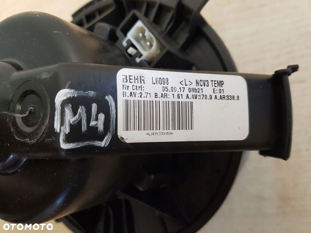 mercedes wentylator wnętrza dmuchawa nawiewu a000835610764 - 4