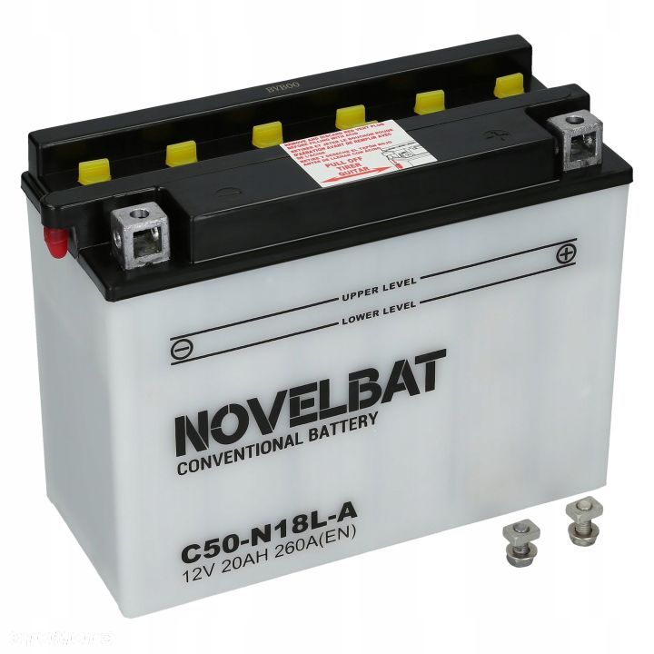 Akumulator Novelbat C50-N18L-A 12V 20Ah 260A P - 1
