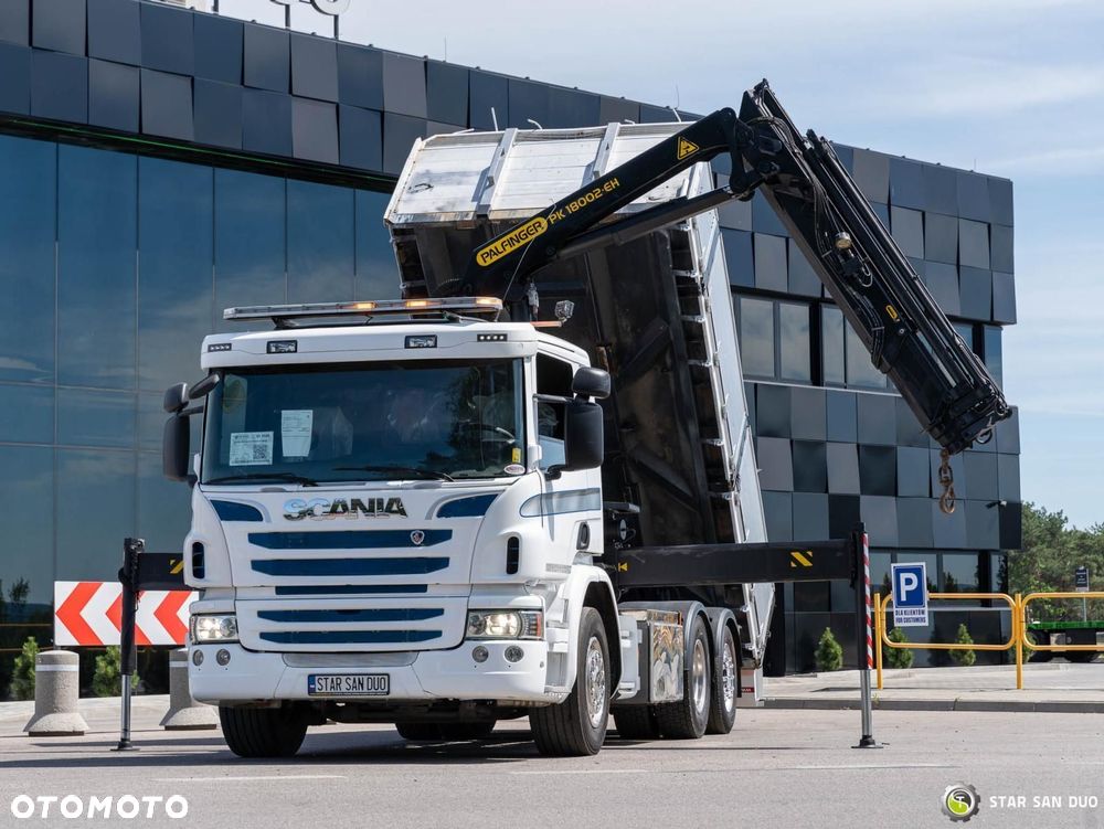 Scania P320 6x2 Palfinger PK 18002 EH HDS Żuraw Wywrotka - 5