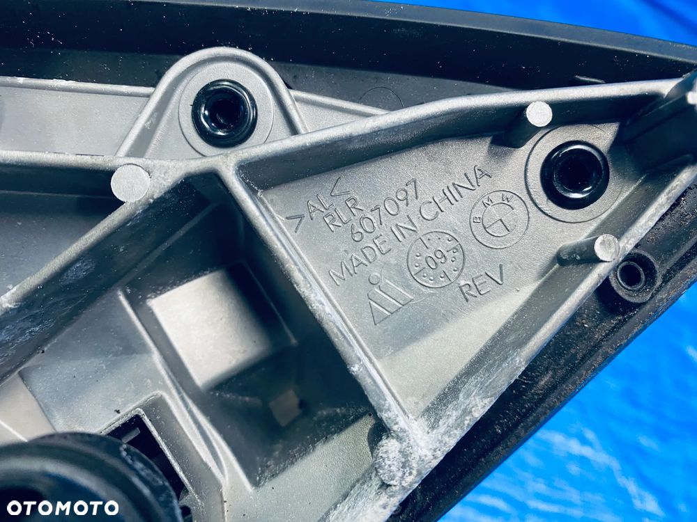 LUSTERKA LUSTERKO ZEWNĘTRZNE KAMERA 360 ; LEWE 7PIN ; PRAWE 7PIN ; 3+4PIN BMW X5 E70 LIFT LCI 11R ; SREBRNE KOLOR TITANSILBER 354/7 ORYGINAŁ - 10