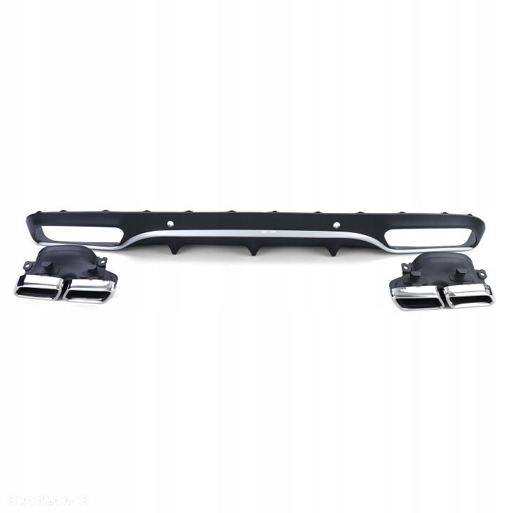 DYFUZOR SPOILER DOKŁADKA MERCEDES W205 COUPE AMG - 5