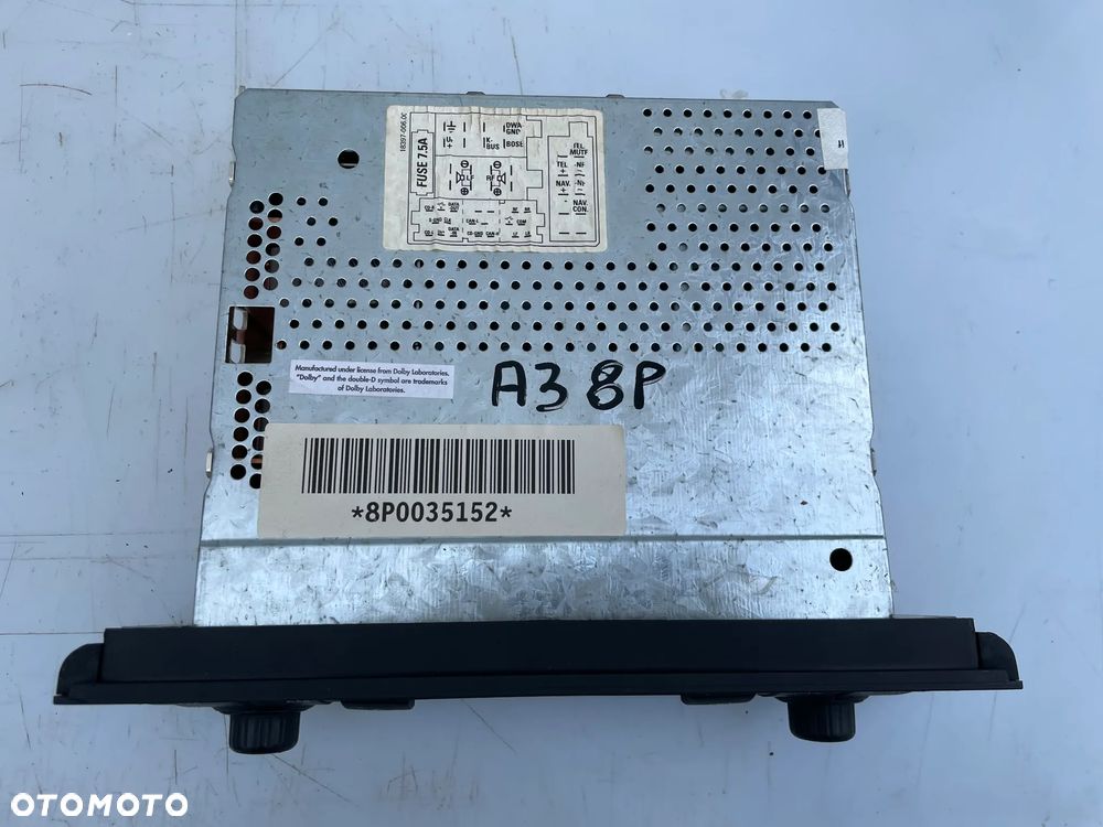Radio Chorus Audi A3 8P 8P0035152 - 2