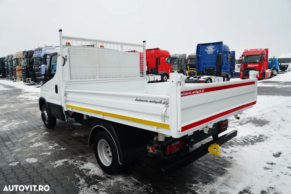 Iveco DAILY 70-180 / BASCULATOR SPATE 2.8 M / MTA: 7.0 T / BLOCARE PUNȚI / DUBLU / HI-MATIC - 14