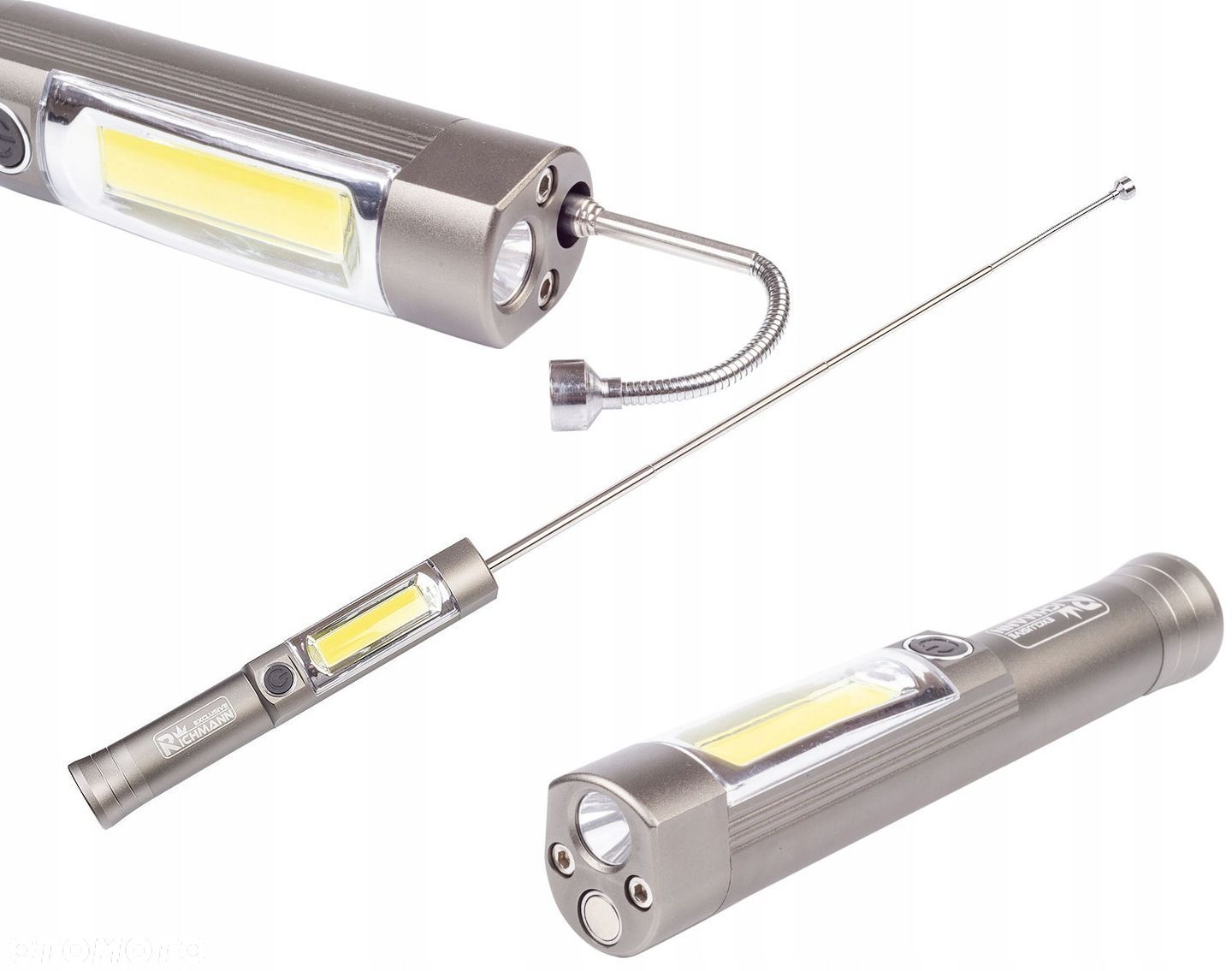 LAMPA WARSZTATOWA LATARKA 5W1LED CHWYTAK RICHMANN - 1