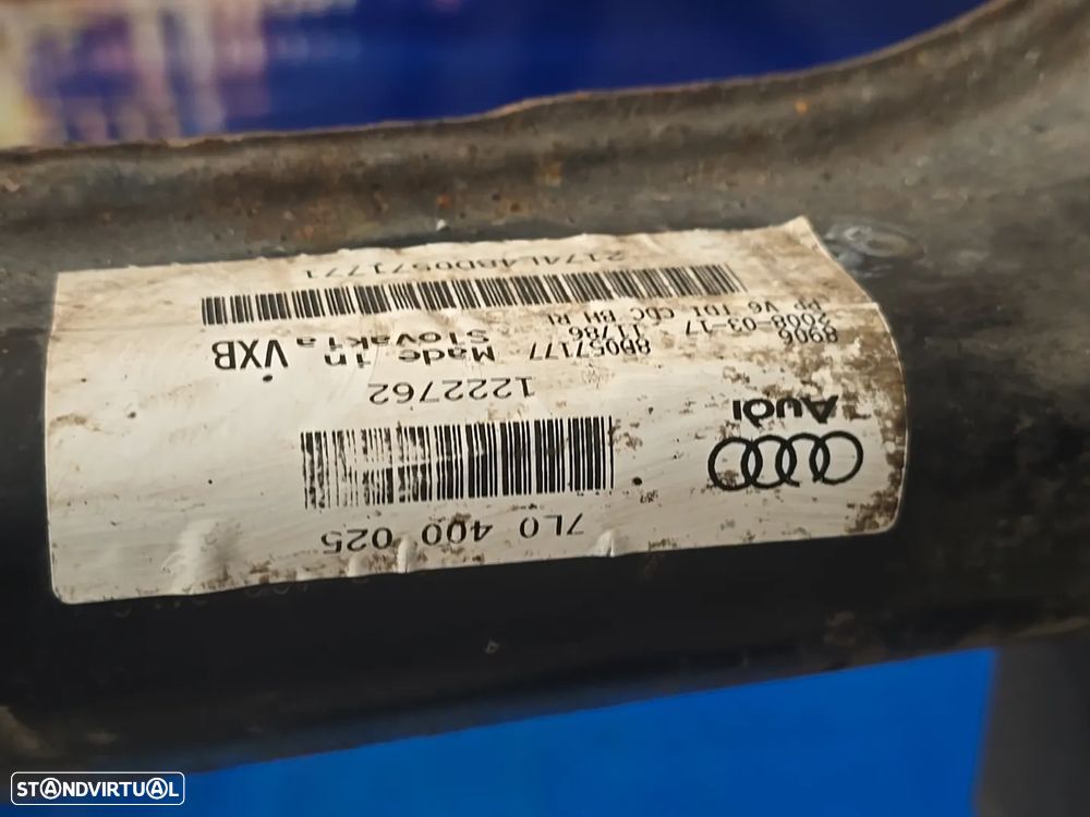 Chariot dianteiro original Audi Q7 3.0 TDI 4L 2006– 7L0400025 - 6