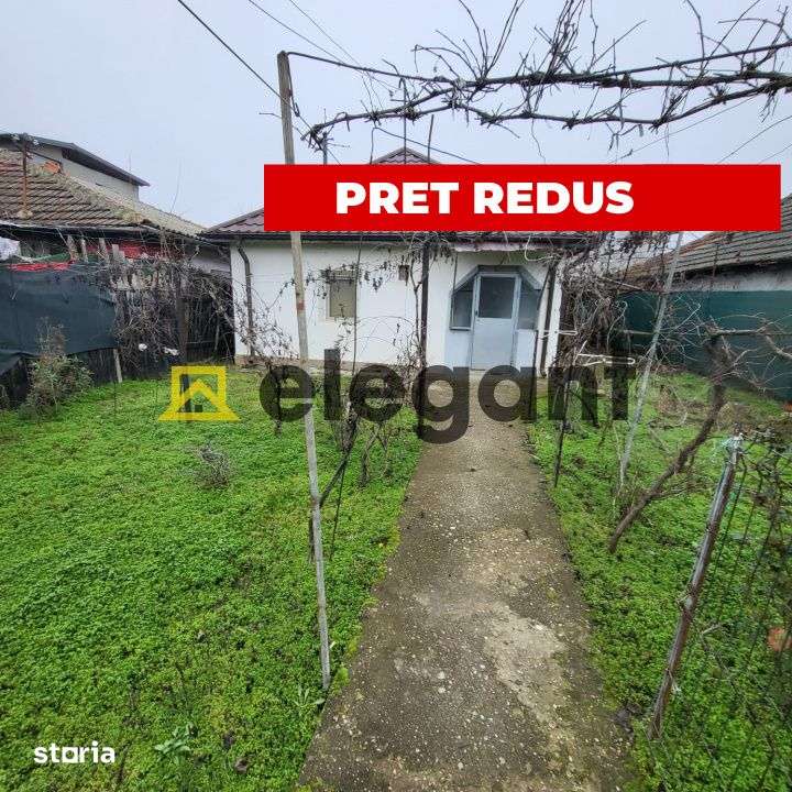 Casa 2 camere+anexe | Curte 258 mp | Utilitati | Brestei–Petrom