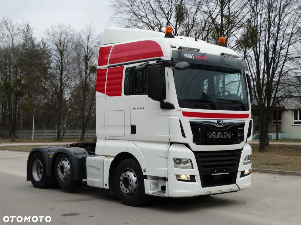 MAN TGX 26.470 6X2/4 BLS, serwisowany, - 2