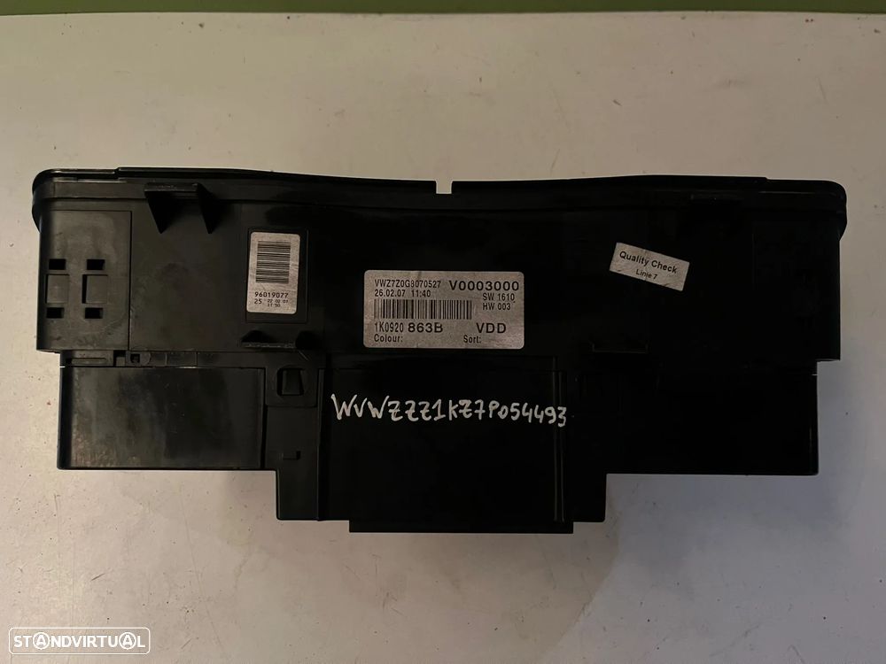 VW GOLF 5 V QUADRANTE PAINEL INSTRUMENTOS - Q041 - 8